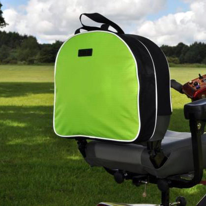 Hi-Vis scooter slipover bag for Lightweight Mobility Scooter